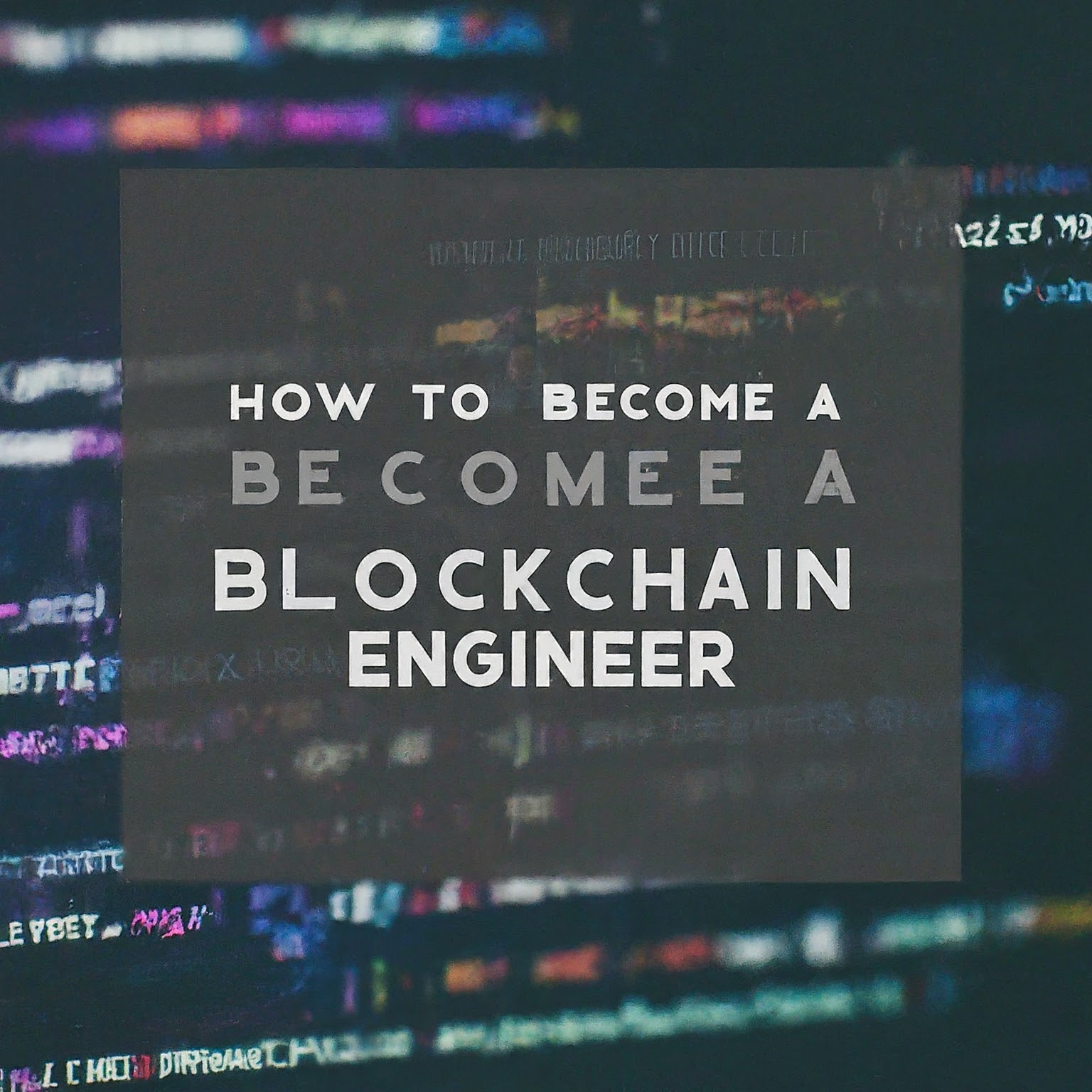 How to Become a Blockchain Engineer? Guide