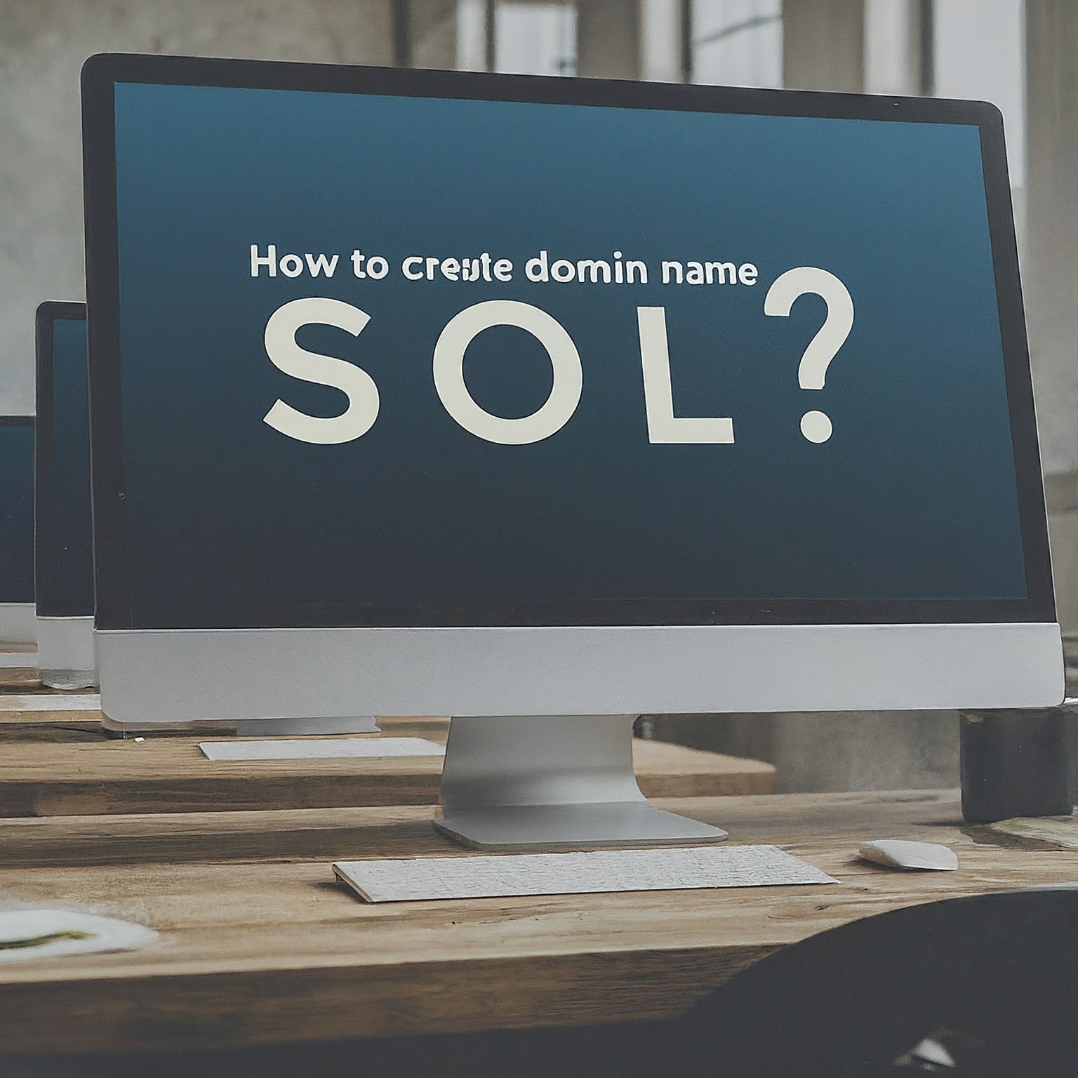 How to Create .sol Domain Name on Solana?