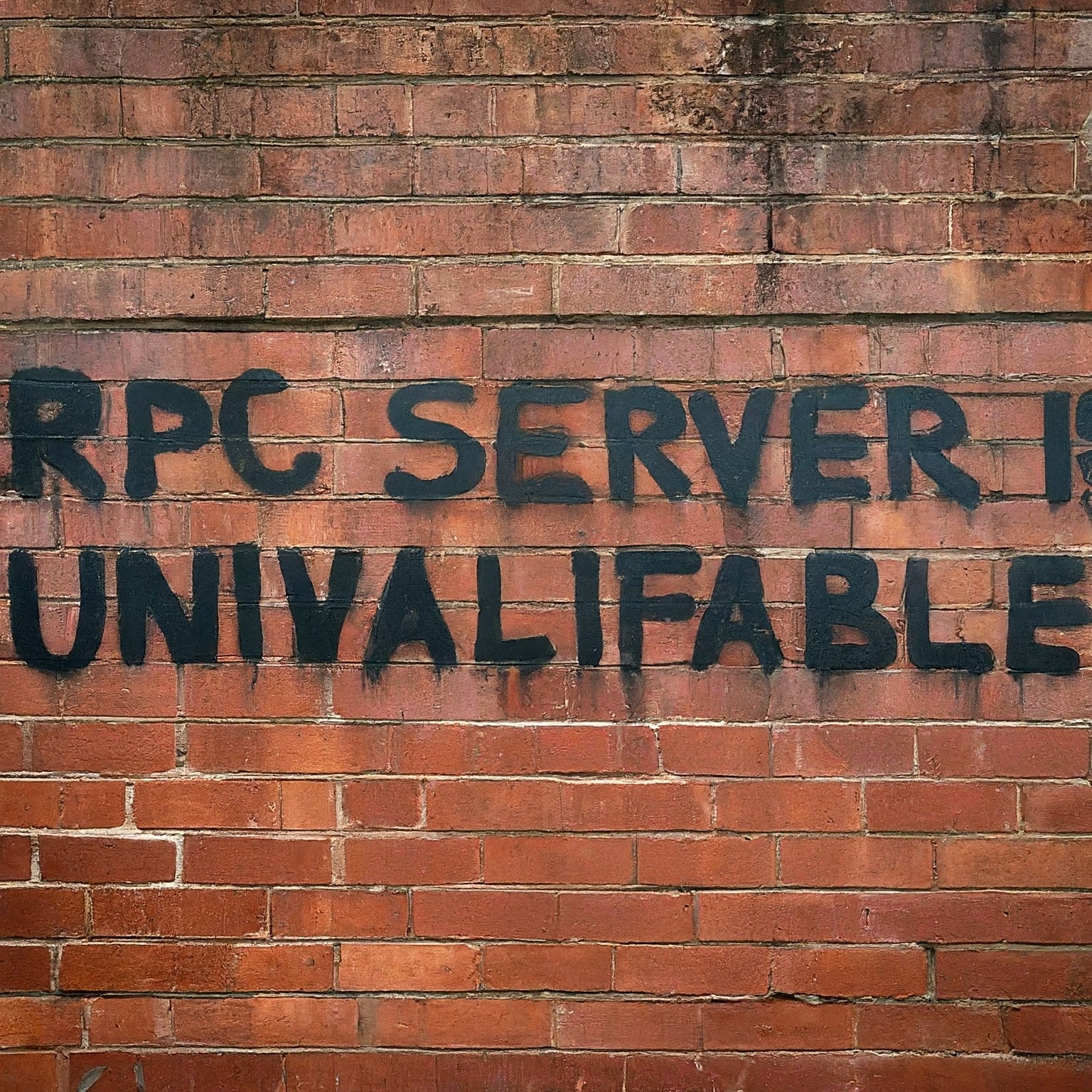 rpc_server_is_unavailable